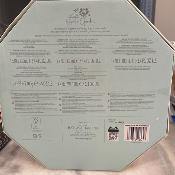 6 piece Baylis & Harding bath set - Picture 5 of 5